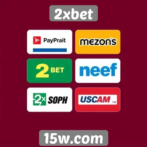 Métodos de pagamento disponíveis na plataforma 2xbet