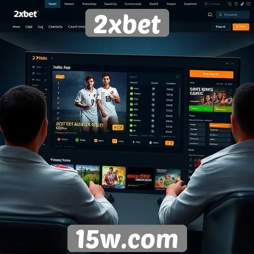 Análise da interface do usuário do site 2xbet